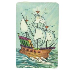 Vintage Trump Clipper Ship Swap Playing Cards Made In USA New Old Stock